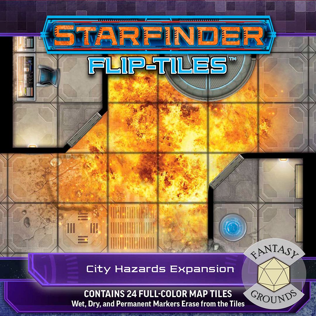 Search For Anything: Pathfinder: Starfinder: Flip-Tiles: City Hazards Expansion: Sealed | E Bay