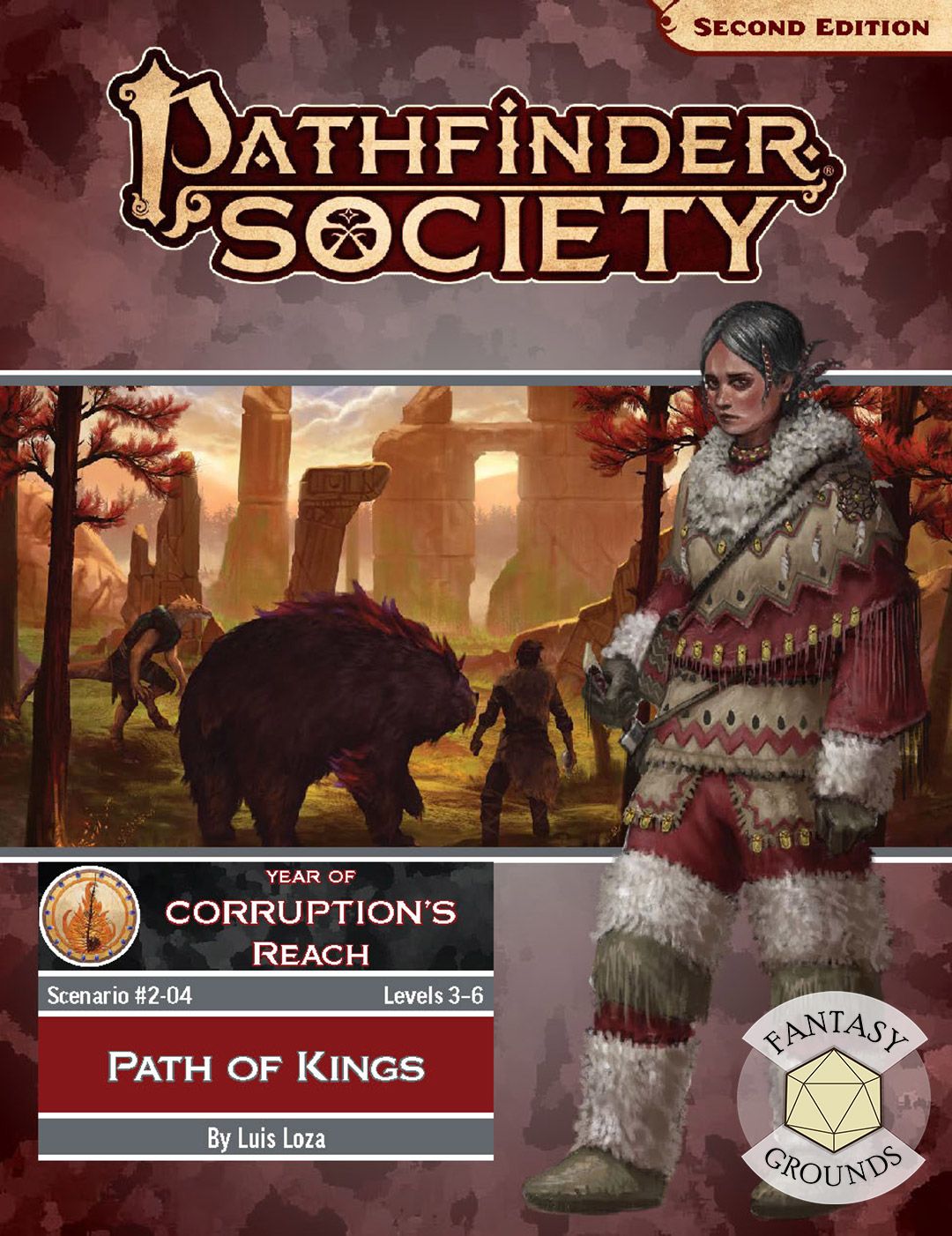 Pathfinder 2 RPG - Pathfinder Society Scenario #2-04: Path of Kings for
